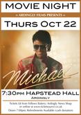Octobers Film will be Michael, this Thursday October 22nd