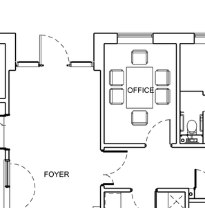 Small Meeting Room Plan