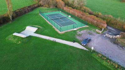 Headlands tennis court and skate ramp