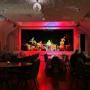 Large Hall Music Event Set-Up