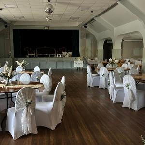 Large Hall Wedding Set-Up
