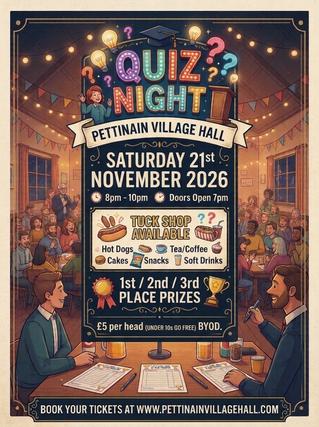 Pettinain Quiz Night