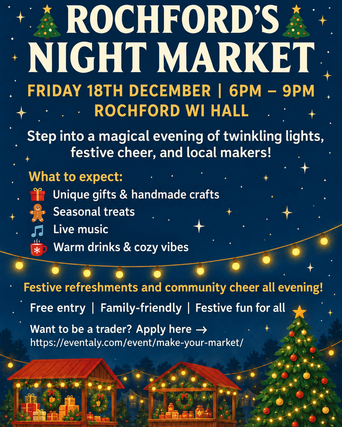 Rochford Night Market by Make Your Market, Rochford