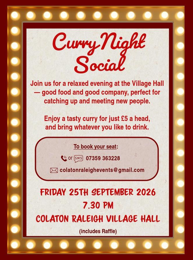 Curry Night Social